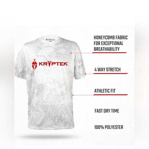 Kryptek Men's Hyperion Short Sleeve Crew-XS - Picture 9 of 10